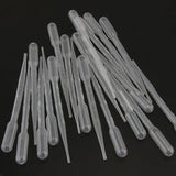 100pcs Disposable 3ML Transfer Pipettes for Silicone Mold UV Epoxy Resin