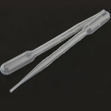 100pcs Disposable 3ML Transfer Pipettes for Silicone Mold UV Epoxy Resin