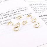 100pcs DIY Jewelry Accessories Open Ring Earrings Materials