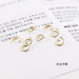 100pcs DIY Jewelry Accessories Open Ring Earrings Materials