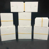 100pcs Jewelry Display Stand Holder Blank Cardboard Package Paper Cards