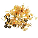 100pcs Earrings Post Pad Blank Findings DIY