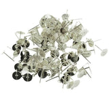 100pcs Earrings Post Pad Blank Findings DIY