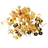 100pcs Earrings Post Pad Blank Findings DIY