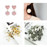 100pcs Earrings Post Pad Blank Findings DIY