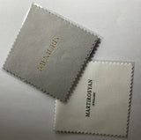 100pcs Silver Polish Microfiber Cloth for Jewelry Cleaner 8*8cm