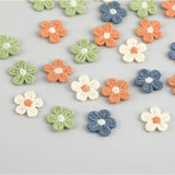 100pcs Embroidered Small Flowers Appliques DIY Wedding Party Decor