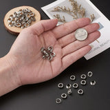 100pcs Brass Eyelet Core for Jewelry Making 8x3.5mm