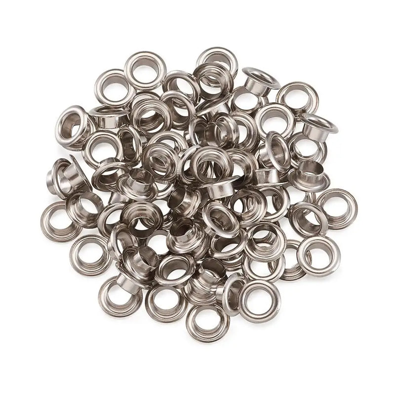 100pcs Brass Eyelet Core for Jewelry Making 8x3.5mm