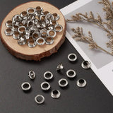 100pcs Brass Eyelet Core for Jewelry Making 8x3.5mm