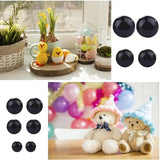 100pcs Plastic Safety Eyes for Toys DIY Funny Toy Eyes 6mm 8mm 12mm