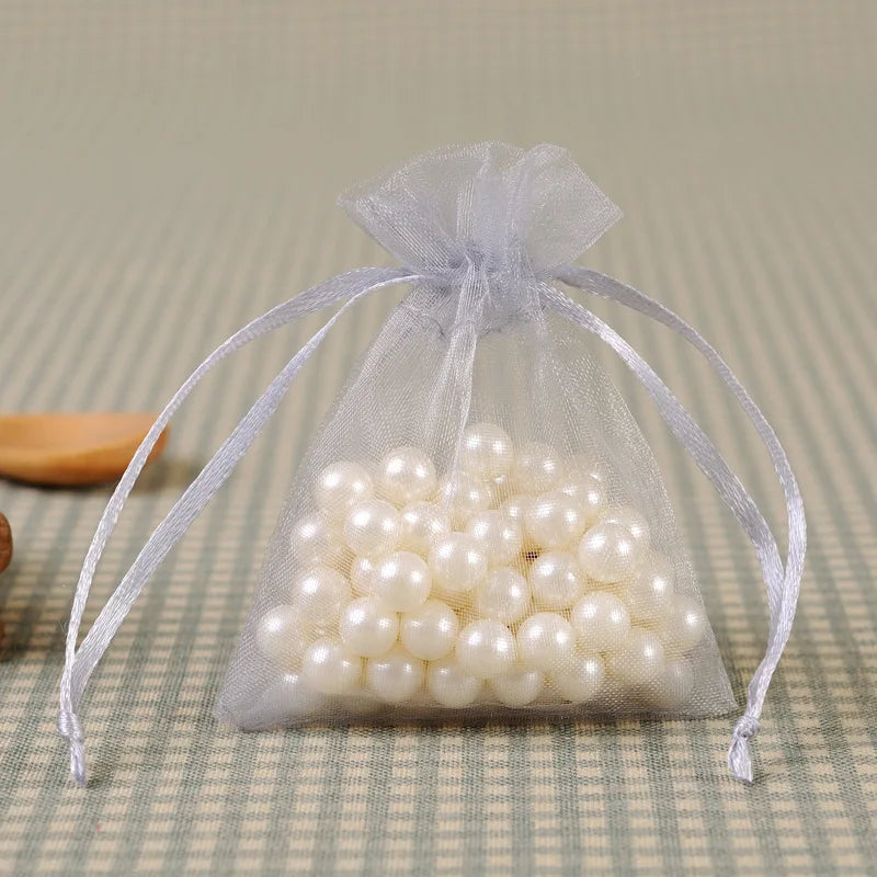 100pcs Jewelry Packaging Wedding Party Gift Bag Birthday Christmas Pouches