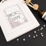 100pcs Glass Beads Loose Bead Bag DIY Jewelry Accessories