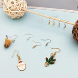 100pcs Gold/Silver Earring Hooks DIY Earwire Bijoux YZ643