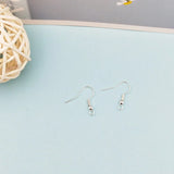 100pcs Gold/Silver Earring Hooks DIY Earwire Bijoux YZ643