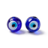100pcs Lampwork Round Beads 12~12.5mm DIY Jewelry Making Crafts