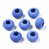 100pcs Porcelain European Beads Large Hole Spacer Beads for Jewelry Making