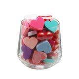 100pcs Heart Silicone Beads Pacifier Clip BPA DIY for Baby
