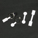 100pcs High White/Kraft/Frosted Paper PVC card for Jewelry Display