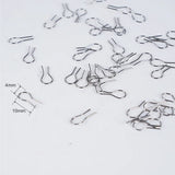 100pcs High Temp Resistant Ceramic Jewelry Hanging Burning Needle Ring