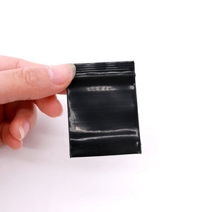 100pcs Plastic Zip Lock Bags High-end Nuts Jewelry Storage Reclosable Zip Bags