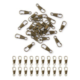 100pcs Keychain Clasps Lanyard Snap Clips Hooks 25x9mm for Crafts Making