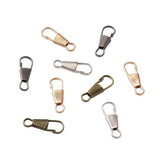 100pcs Keychain Clasps Lanyard Snap Clips Hooks 25x9mm for Crafts Making