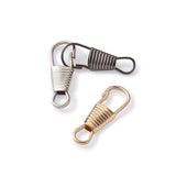 100pcs Keychain Clasps Lanyard Snap Clips Hooks 25x9mm for Crafts Making