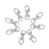 100pcs Iron Swivel Lobster Claw Clasps Snap Hook DIY Jewelry Findings
