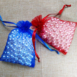 100pcs Organza Gift Bags Assorted Sizes Wedding Party Christmas Gift Bags