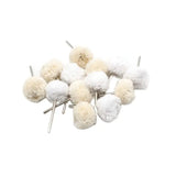 100pcs Jewelry Grinding Buffing Wheel 22mm Scouring Pad Polishing