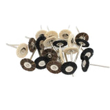 100pcs Jewelry Grinding Buffing Wheel 22mm Scouring Pad Polishing