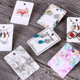 100pcs Jewelry Packaging Cards 5*7cm DIY Necklace Earring Display