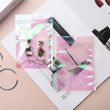 100pcs Jewelry Transparent Plastic Sealed Bag