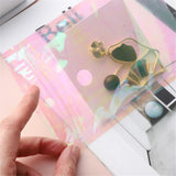100pcs Jewelry Transparent Plastic Sealed Bag
