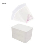 100pcs Keychain Display Cards with Self-Sealing Bags - Jewelry Packaging