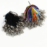 100pcs Lanyard Lobster Clasp Rope Keychains Charms Keyring Bag Accessories