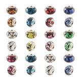 100pcs Dog Paw Prints Acrylic European Beads for DIY Jewelry Making