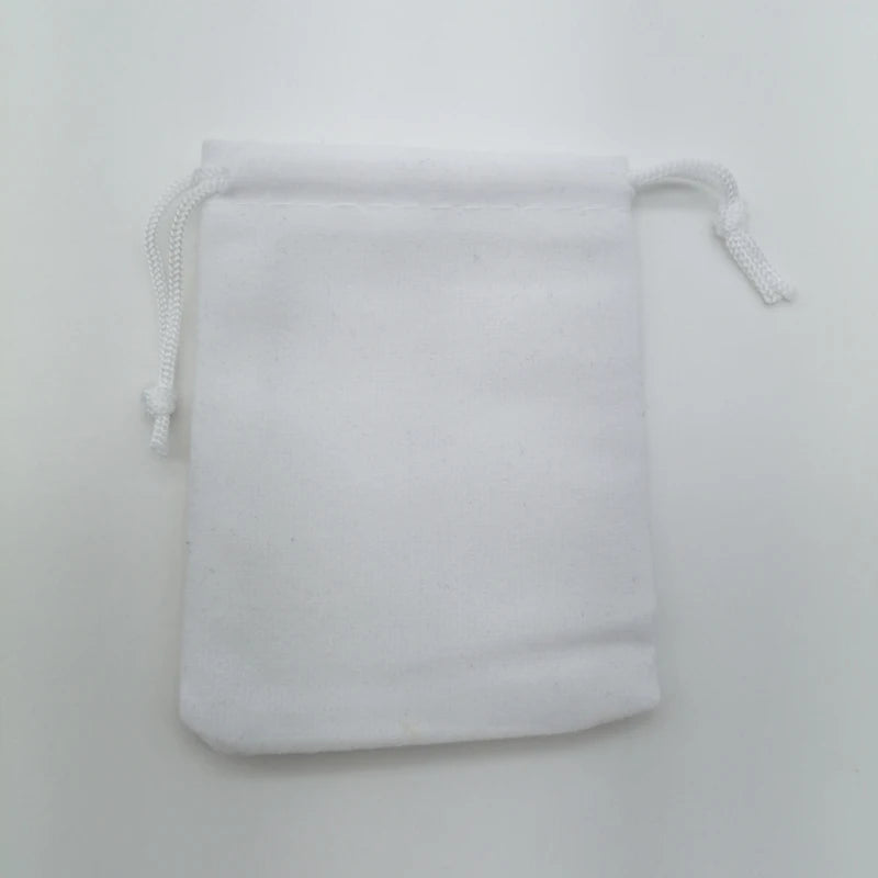 100pcs Large Velvet Drawstring Bags for Jewelry Packaging