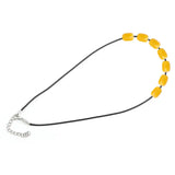 100pcs Lobster Clasp Wax Rope Waxed Thread Leather Cord Necklace