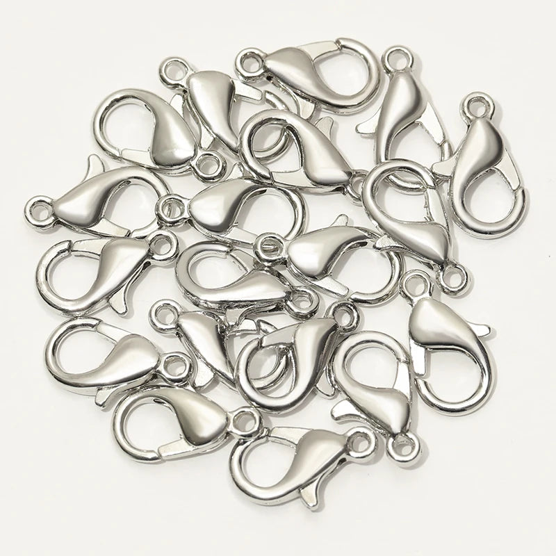 100pcs Lobster Clasps for DIY Jewelry Making