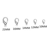 100pcs Lobster Clasps for DIY Jewelry Making