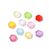 100pcs 12.5mm Flower Shape Acrylic Beads Jewelry Making Spacer Bead DIY Bracelet