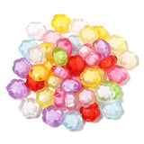 100pcs 12.5mm Flower Shape Acrylic Beads Jewelry Making Spacer Bead DIY Bracelet