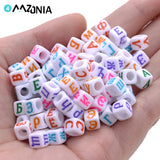 100pcs Mixed Alphabet Letter Beads for Jewelry Making DIY Bracelet Necklace