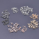 100pcs/Lot Plated Lobster Clasp Alloy Jewelry Findings Hooks