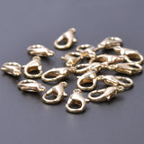 100pcs/Lot Plated Lobster Clasp Alloy Jewelry Findings Hooks