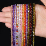 100pcs/Lot CZ Gems Beads Multicolor Loose Faceted Stone DIY Jewelry Making