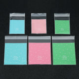 100pcs Matte Plastic Packaging Bag Jewelry Bags 7x7cm 10x10cm OPP Bags