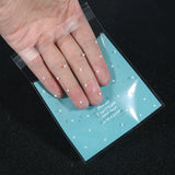 100pcs Matte Plastic Packaging Bag Jewelry Bags 7x7cm 10x10cm OPP Bags